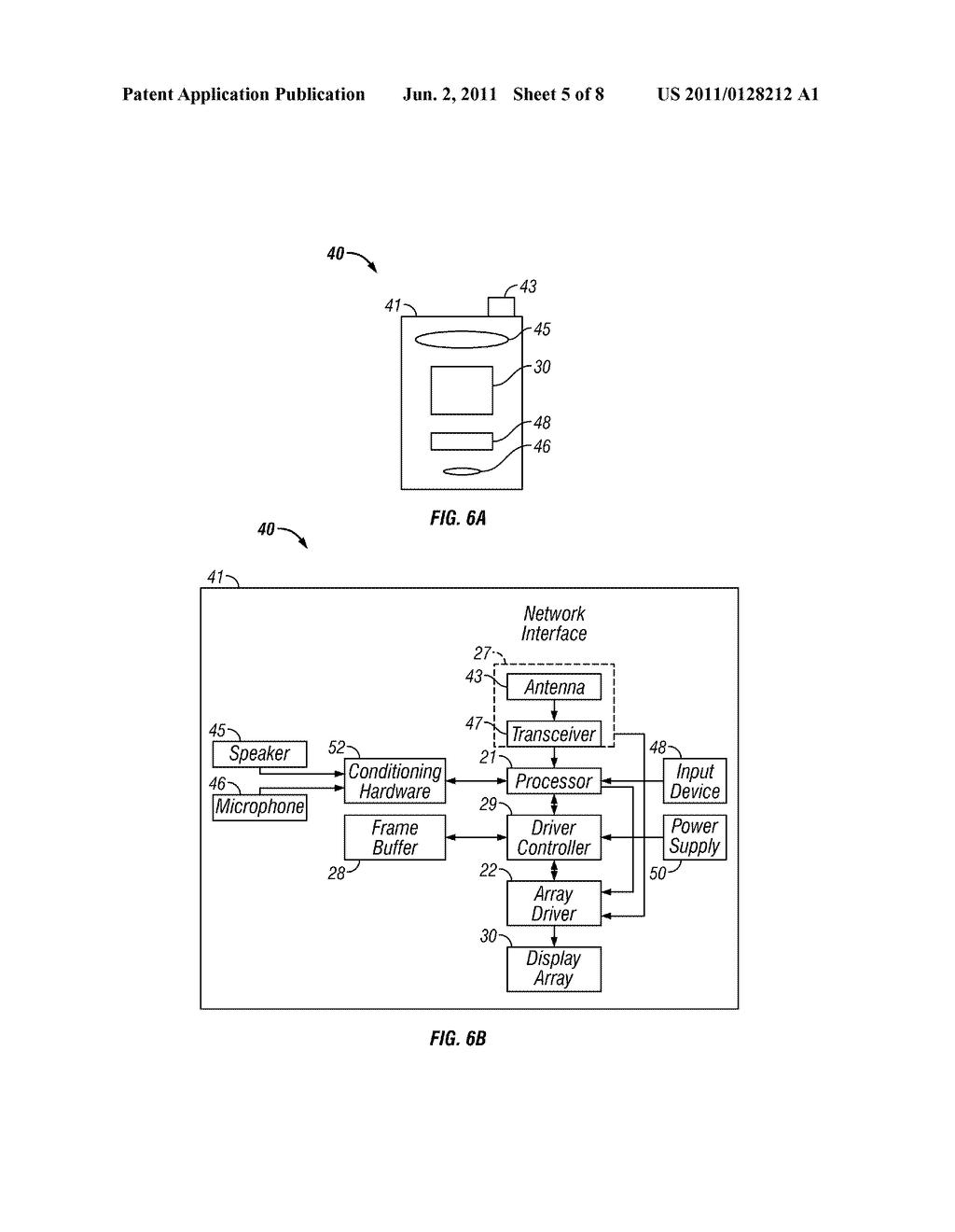 DISPLAY DEVICE HAVING AN INTEGRATED LIGHT SOURCE AND ACCELEROMETER - diagram, schematic, and image 06