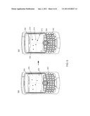 PORTABLE ELECTRONIC DEVICE AND METHOD OF CONTROLLING SAME TO PROVIDE     TACTILE FEEDBACK diagram and image