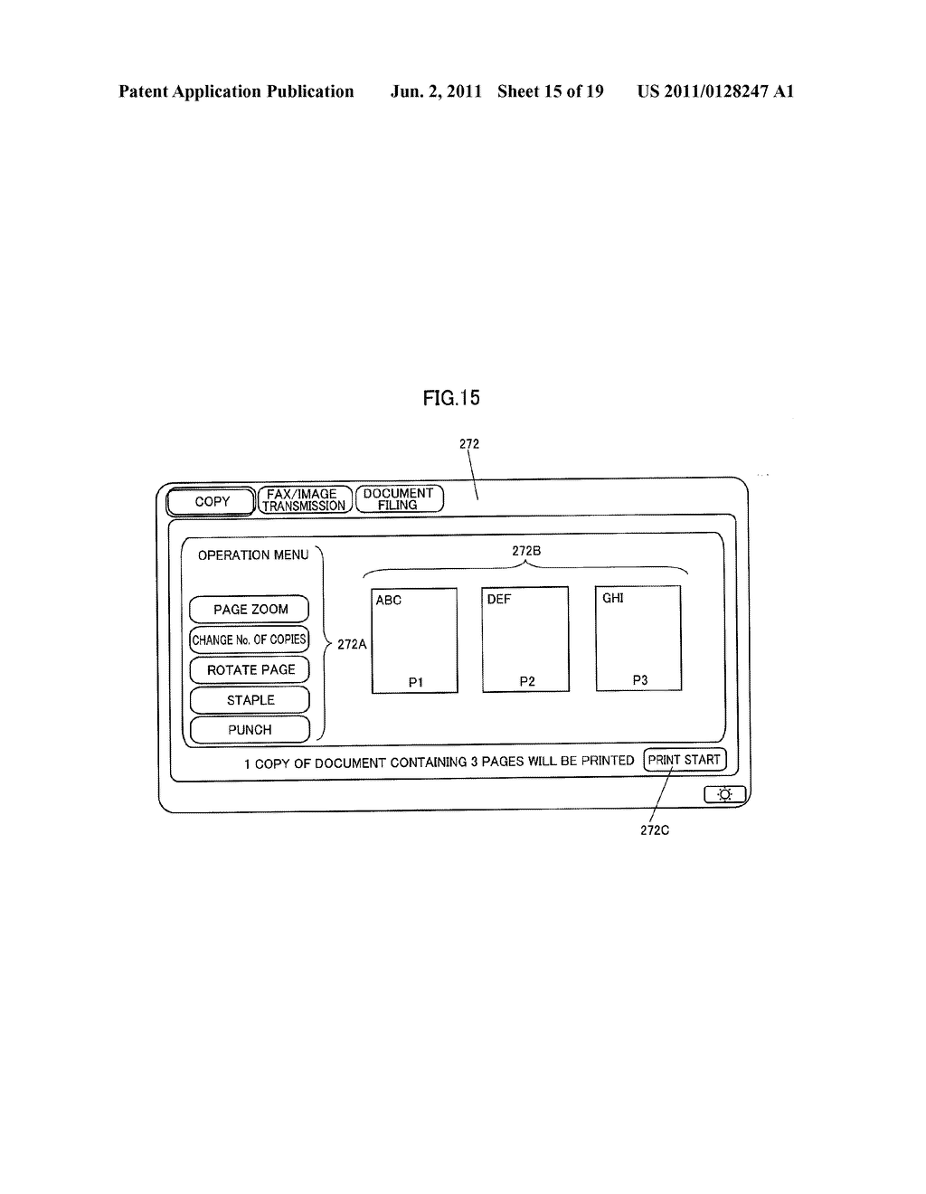 OPERATION CONSOLE, ELECTRONIC EQUIPMENT AND IMAGE PROCESSING APPARATUS     WITH THE CONSOLE, AND OPERATION METHOD - diagram, schematic, and image 16