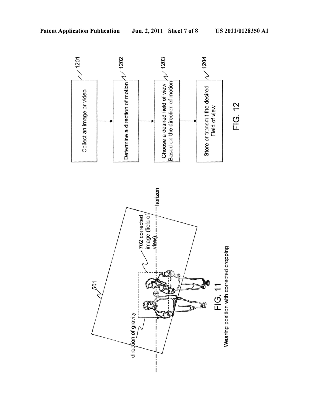METHOD AND APPARATUS FOR CHOOSING A DESIRED FIELD OF VIEW FROM A     WIDE-ANGLE IMAGE OR VIDEO - diagram, schematic, and image 08