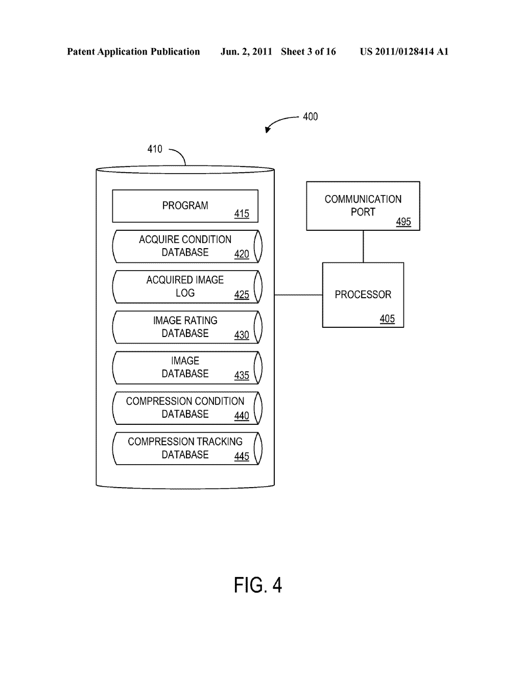 Method and apparatus for automatically capturing and managing images - diagram, schematic, and image 04