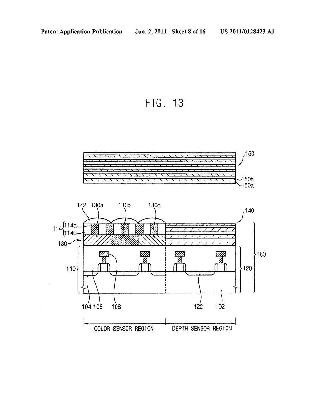 IMAGE SENSOR AND METHOD OF MANUFACTURING THE SAME - diagram, schematic, and image 09