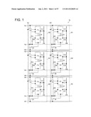 ACTIVE MATRIX SUBSTRATE, LIQUID CRYSTAL PANEL, LIQUID CRYSTAL DISPLAY     DEVICE, LIQUID CRYSTAL DISPLAY UNIT, TELEVISION RECEIVER diagram and image