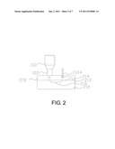 DISPLAY DEVICE AND METHOD OF MEASURING SURFACE STRUCTURE THEREOF diagram and image