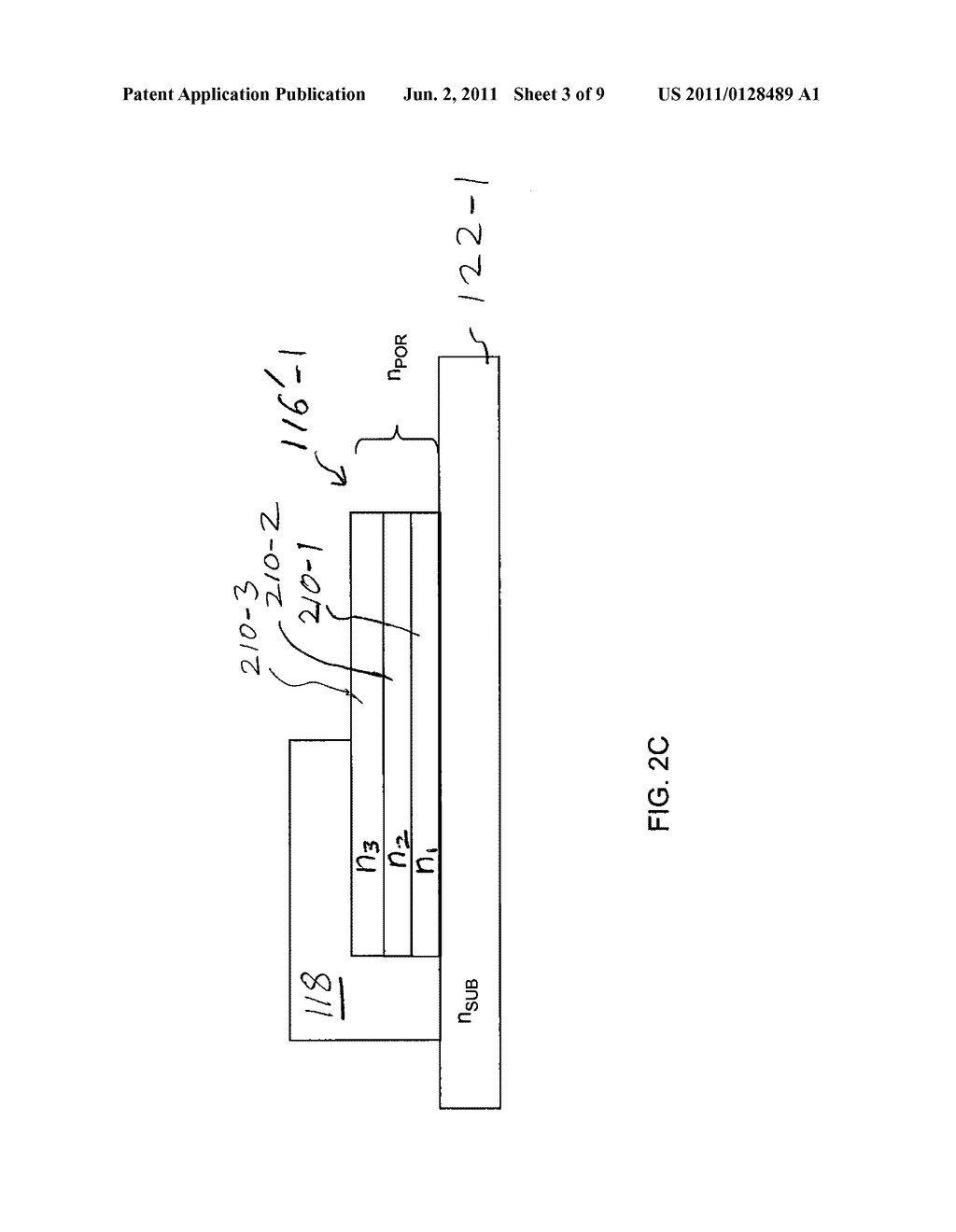 LIQUID CRYSTAL DISPLAY WITH REFRACTIVE INDEX MATCHED ELECTRODES - diagram, schematic, and image 04