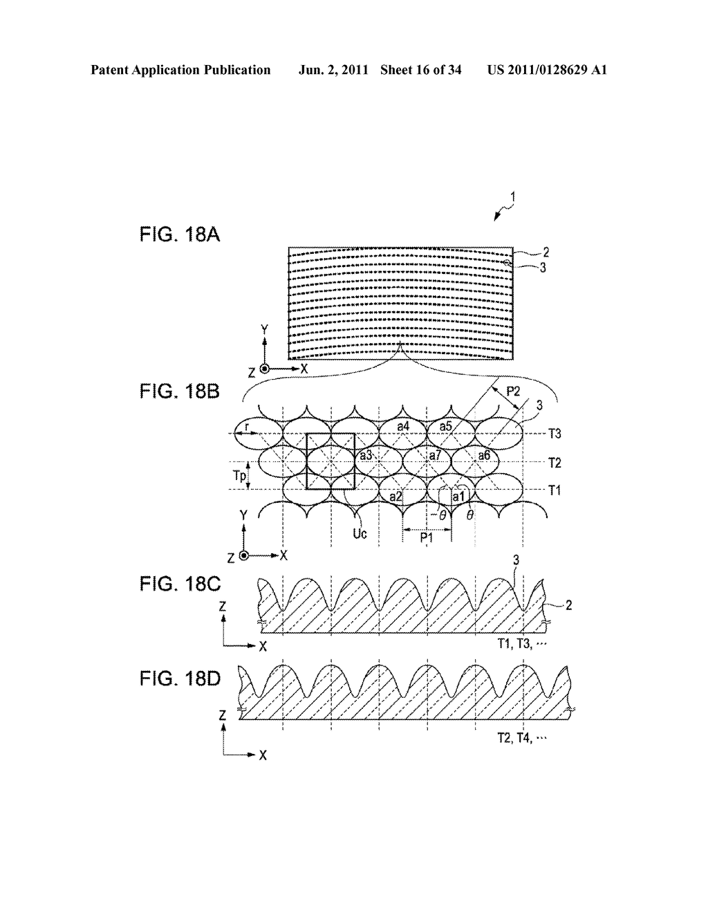 OPTICAL ELEMENT AND METHOD FOR MANUFACTURING OPTICAL ELEMENT - diagram, schematic, and image 17