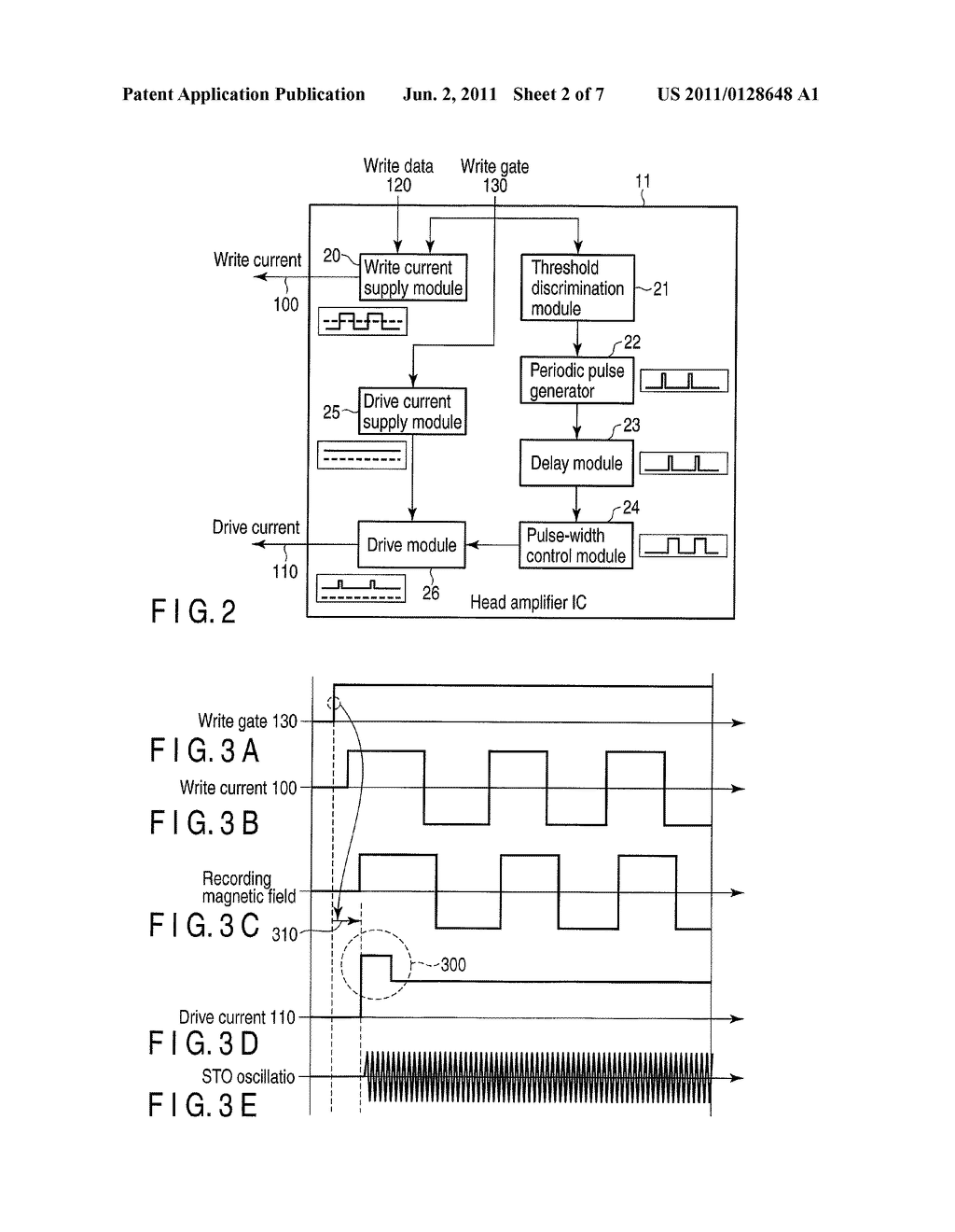 METHOD AND APPARATUS FOR CONTROLLING HEAD WITH SPIN-TORQUE OSCILLATOR IN A     DISK DRIVE - diagram, schematic, and image 03