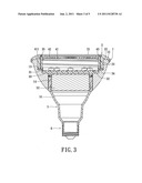 LED lamp diagram and image