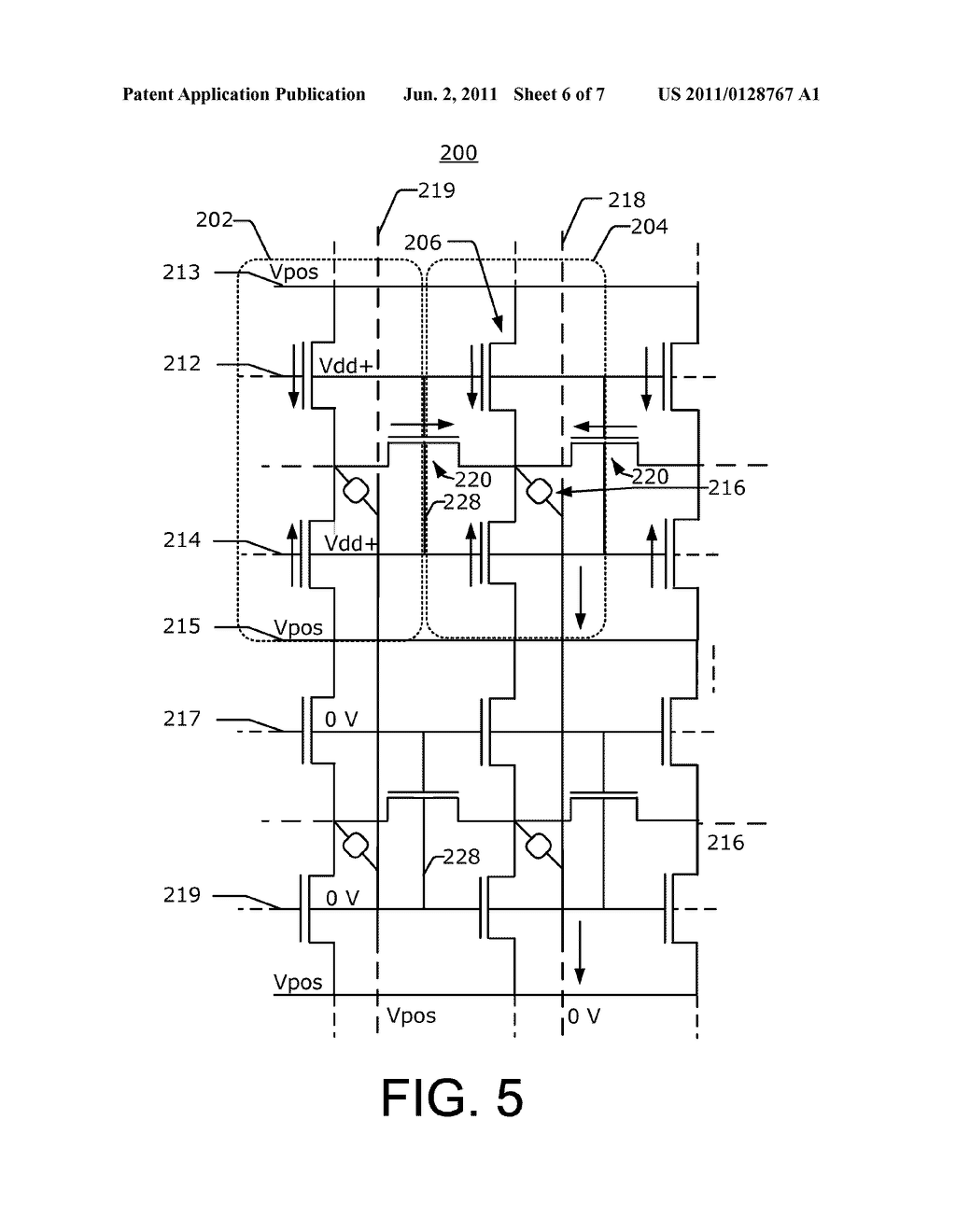 Memory With Intervening Transistor - diagram, schematic, and image 07