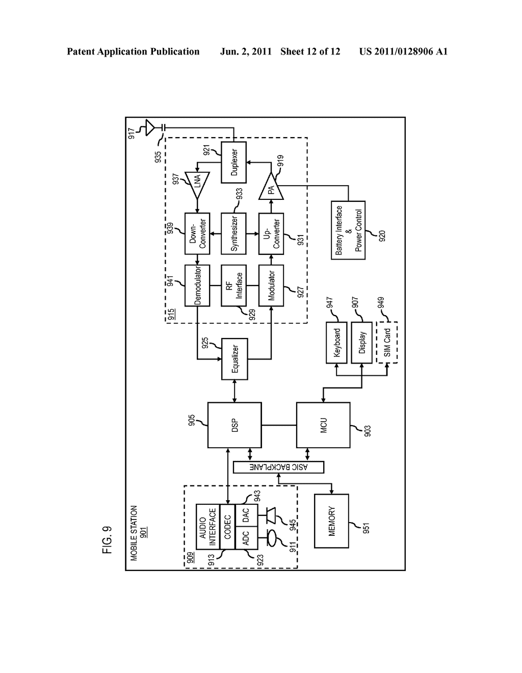 METHOD AND APPARATUS FOR SELECTIVELY RECEIVING COMMUNICATION - diagram, schematic, and image 13