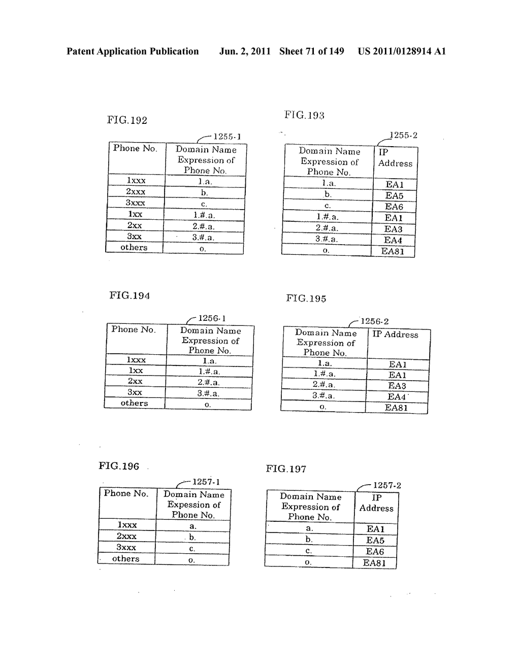 TERMINAL-TO-TERMINAL COMMUNICATION CONNECTION CONTROL METHOD USING IP     TRANSFER NETWORK - diagram, schematic, and image 72