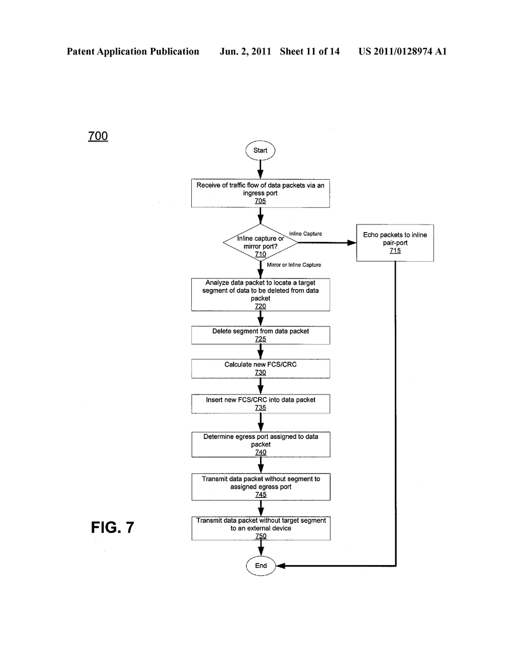 SYSTEM, APPARATUS, AND METHODS FOR INSERTING INFORMATION INTO CAPTURED     DATA PACKETS - diagram, schematic, and image 12