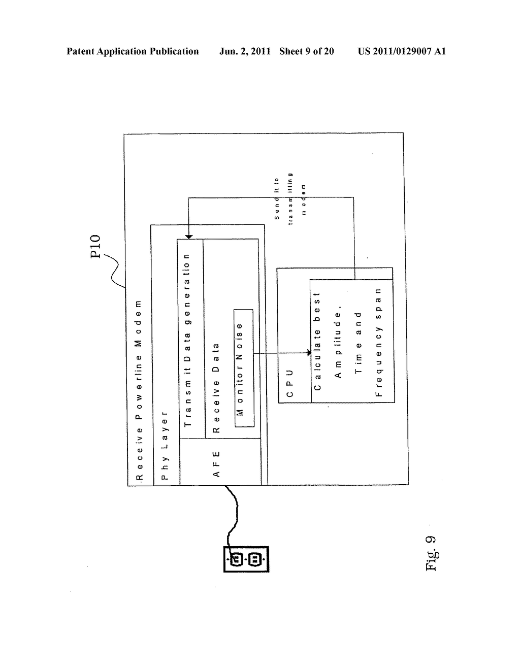 POWER LINE COMMUNICATION METHODS AND DEVICES - diagram, schematic, and image 10