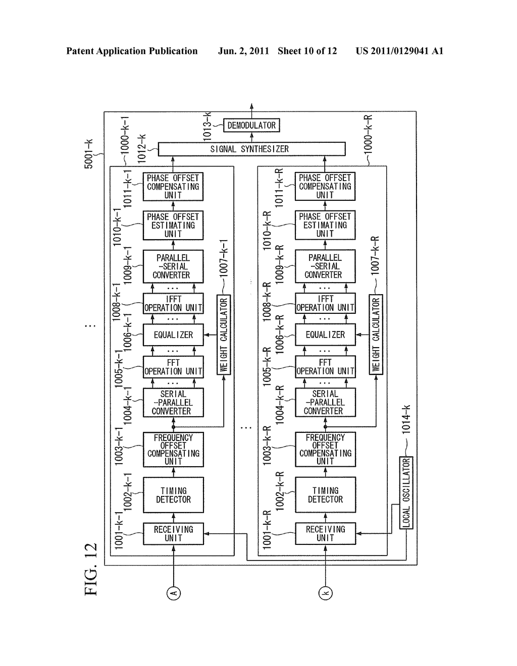 RECEIVER DEVICE, COMMUNICATION SYSTEM AND RECEIVING METHOD - diagram, schematic, and image 11