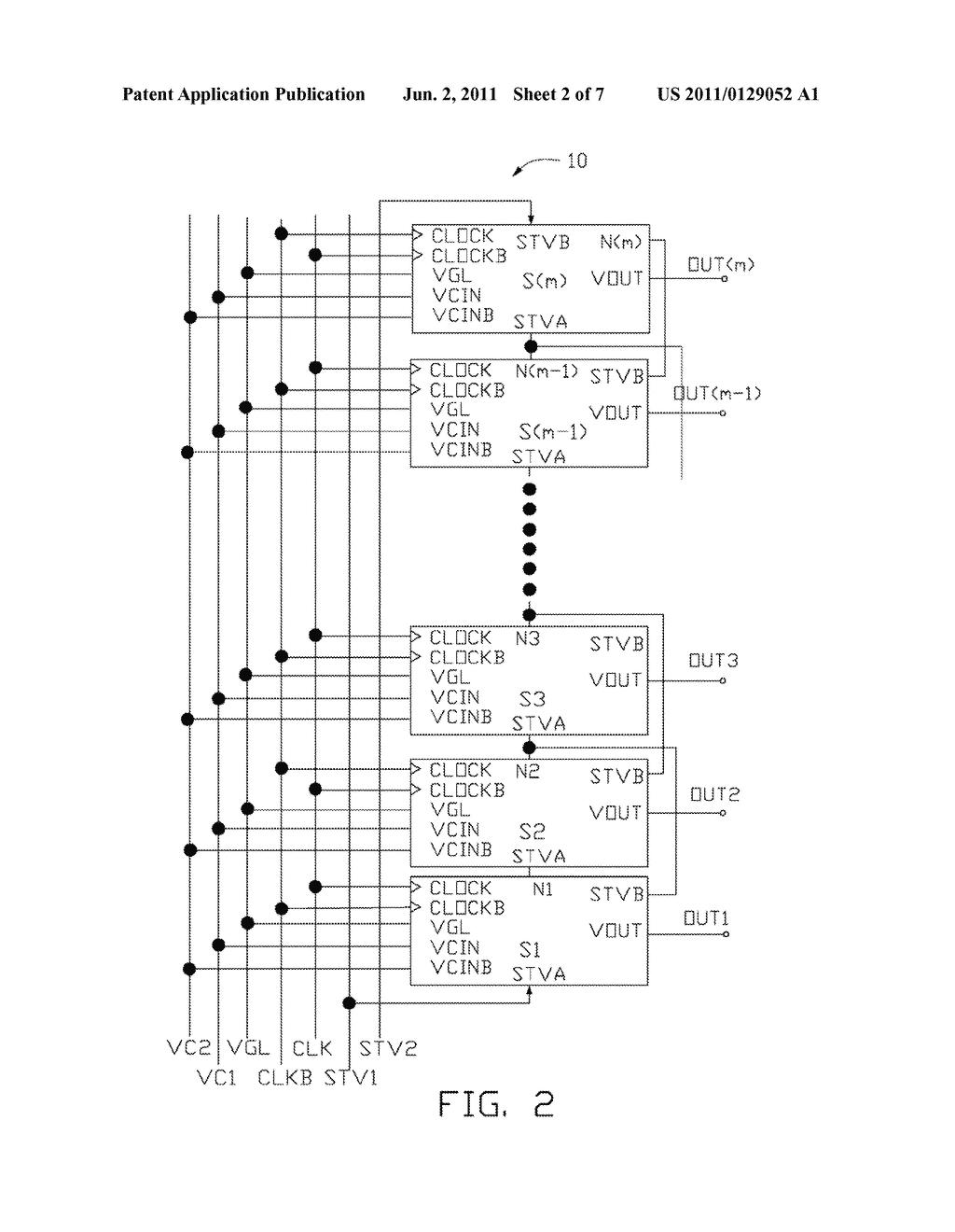 SHIFT REGISTER WITH TWO-WAY TRANSMISSION AND LIQUID CRYSTAL DISPLAY DEVICE     USING SAME - diagram, schematic, and image 03