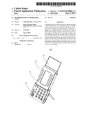 TELEPHONE WITH AN INFORMATION PANEL diagram and image