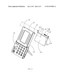 TELEPHONE WITH AN INFORMATION PANEL diagram and image