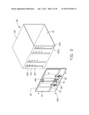 PRINTER WITH BRACKET FOR HOLDING PAPER TRAY diagram and image