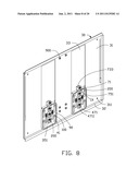 PRINTER WITH BRACKET FOR HOLDING PAPER TRAY diagram and image