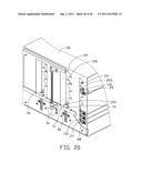 PRINTER WITH BRACKET FOR HOLDING PAPER TRAY diagram and image