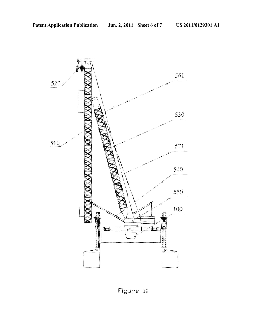 PILING BARGE - diagram, schematic, and image 07