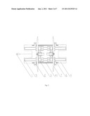 WIND TURBINE INSTALLATION VESSEL AND A GRAVITY CENTER ADJUSTMENT DEVICE     THEREOF diagram and image