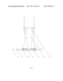 WIND TURBINE INSTALLATION VESSEL AND A GRAVITY CENTER ADJUSTMENT DEVICE     THEREOF diagram and image