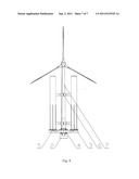 WIND TURBINE INSTALLATION VESSEL AND A GRAVITY CENTER ADJUSTMENT DEVICE     THEREOF diagram and image