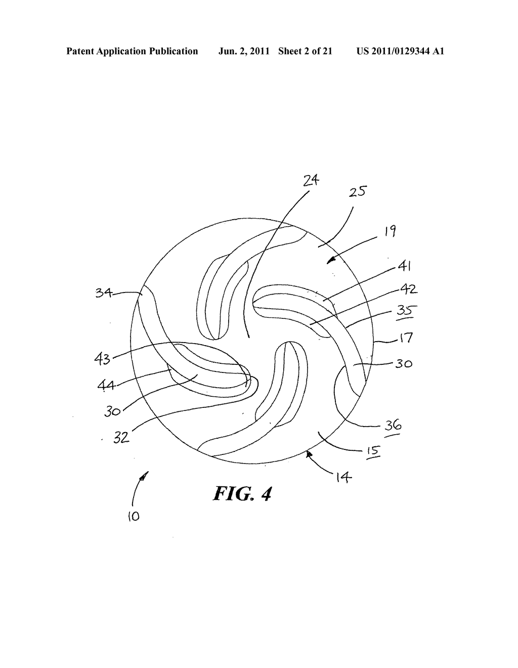 SLURRY PUMP IMPELLER - diagram, schematic, and image 03