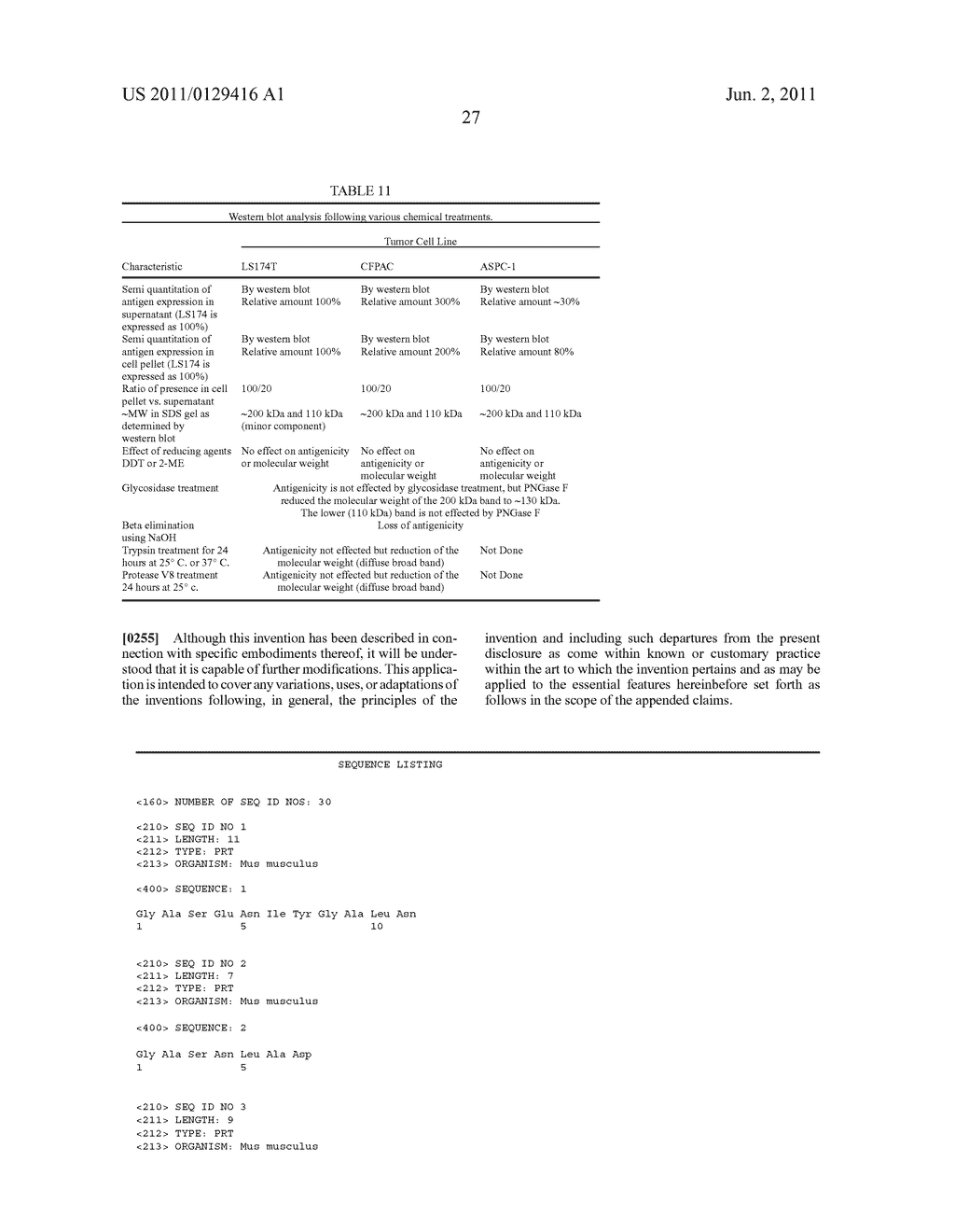 RECOMBINANT MONOCLONAL ANTIBODIES AND CORRESPONDING ANTIGENS FOR COLON AND     PANCREATIC CANCERS - diagram, schematic, and image 36