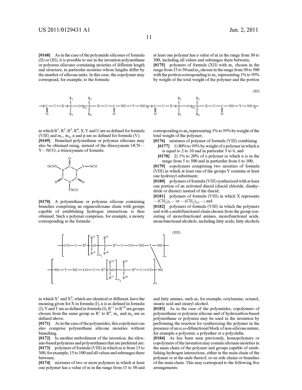 COMPOSITION CONTAINING A POLYORGANOSILOXANE POLYMER, A THICKENING AGENT     AND AT LEAST ONE VOLATILE ALCOHOL - diagram, schematic, and image 12