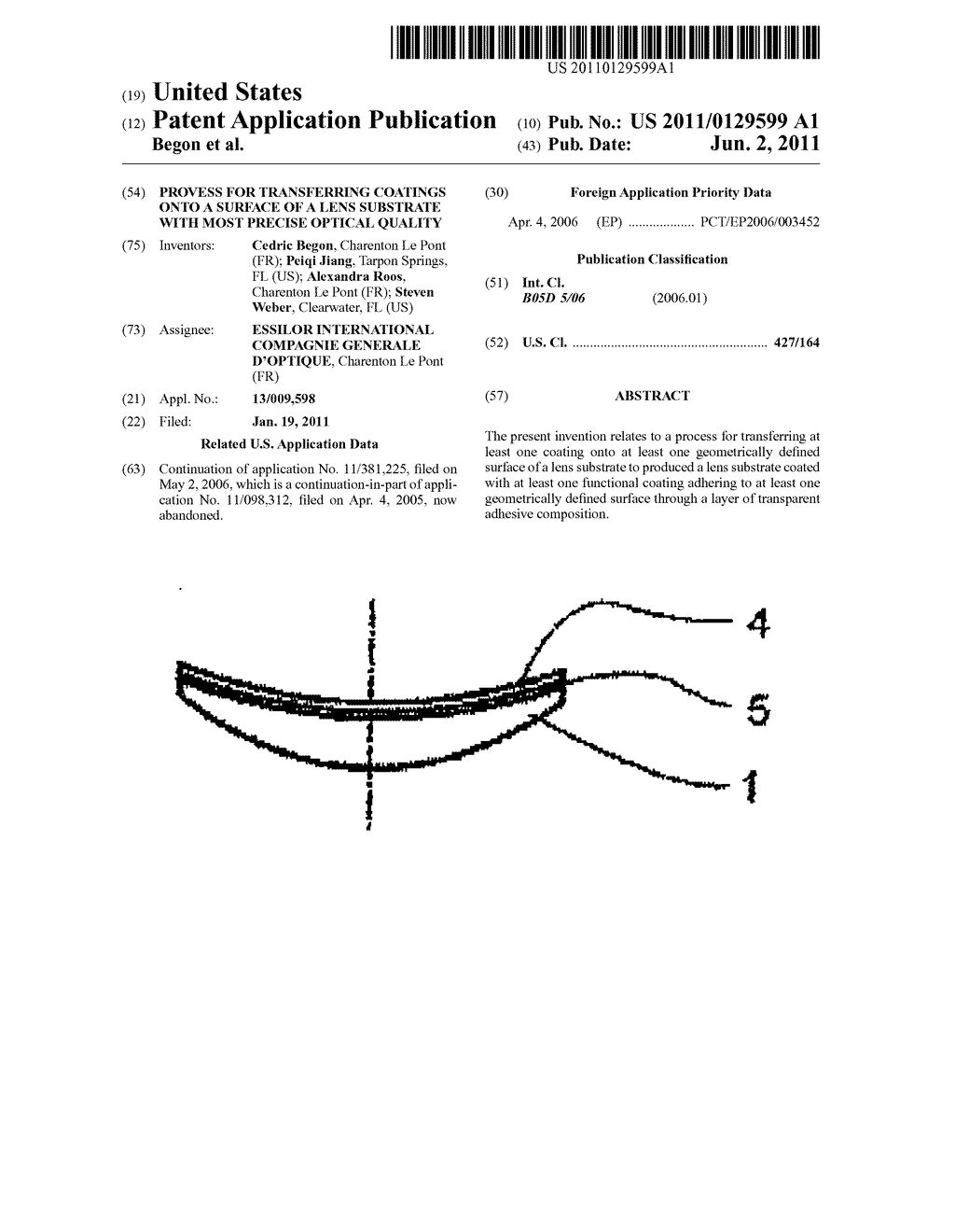 Provess for Transferring Coatings Onto a Surface of a Lens Substrate with     Most Precise Optical Quality - diagram, schematic, and image 01