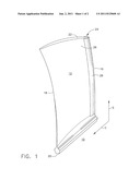 COLD SPRAY DEPOSITION PROCESSES FOR MAKING NEAR NET SHAPE COMPOSITE     AIRFOIL LEADING EDGE PROTECTIVE STRIPS AND COMPOSITE AIRFOILS COMPRISING     THE SAME diagram and image