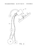 COLD SPRAY DEPOSITION PROCESSES FOR MAKING NEAR NET SHAPE COMPOSITE     AIRFOIL LEADING EDGE PROTECTIVE STRIPS AND COMPOSITE AIRFOILS COMPRISING     THE SAME diagram and image