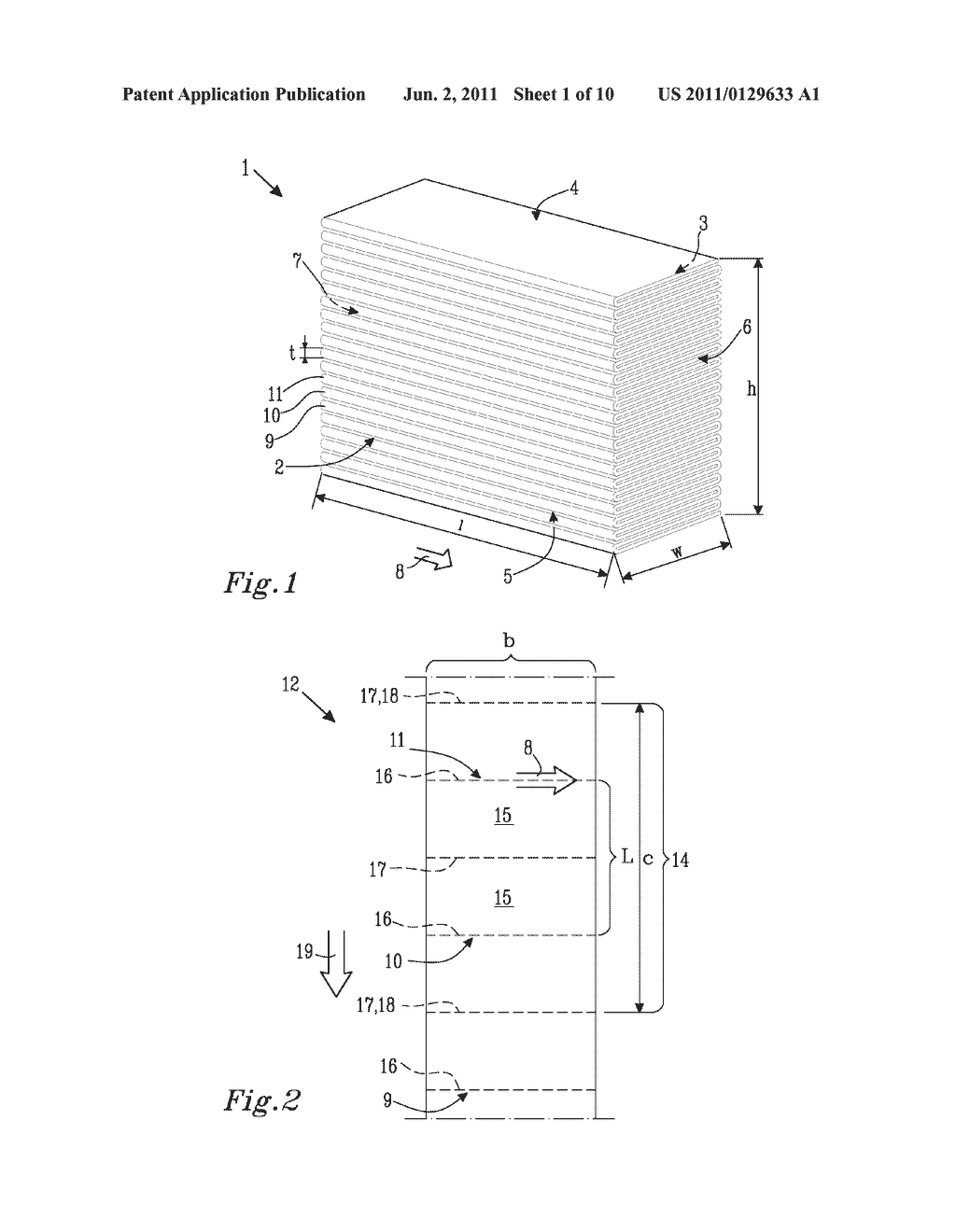 STACK OF FOLDED MATERIAL - diagram, schematic, and image 02