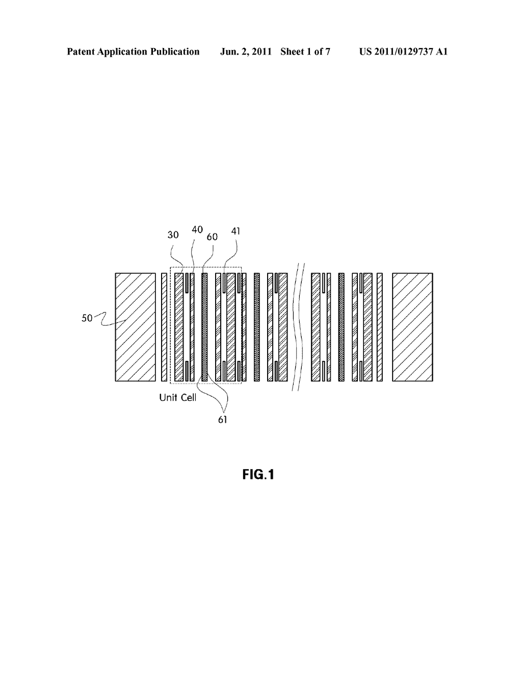 COMPOSITE SEPARATOR FOR POLYMER ELECTROLYTE MEMBRANE FUEL CELL AND METHOD     FOR MANUFACTURING THE SAME - diagram, schematic, and image 02