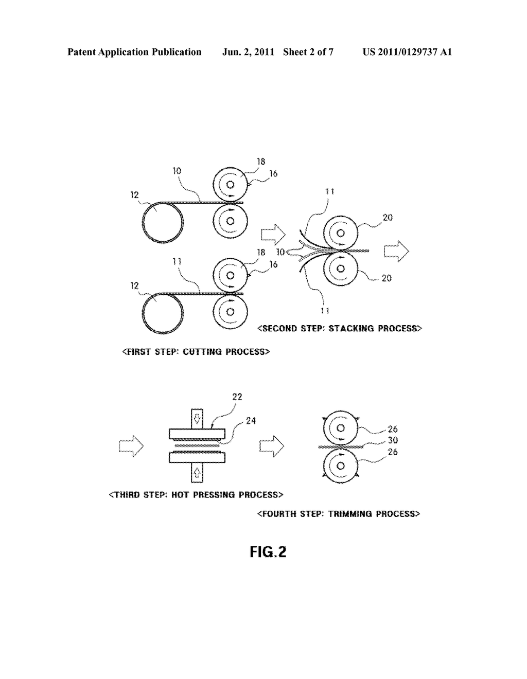 COMPOSITE SEPARATOR FOR POLYMER ELECTROLYTE MEMBRANE FUEL CELL AND METHOD     FOR MANUFACTURING THE SAME - diagram, schematic, and image 03