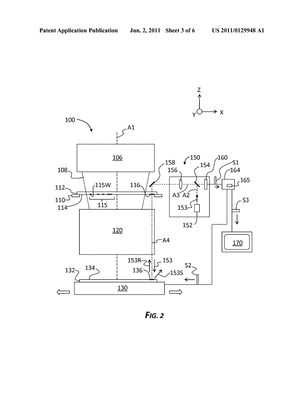 Optical alignment methods for forming LEDs having a rough surface - diagram, schematic, and image 04