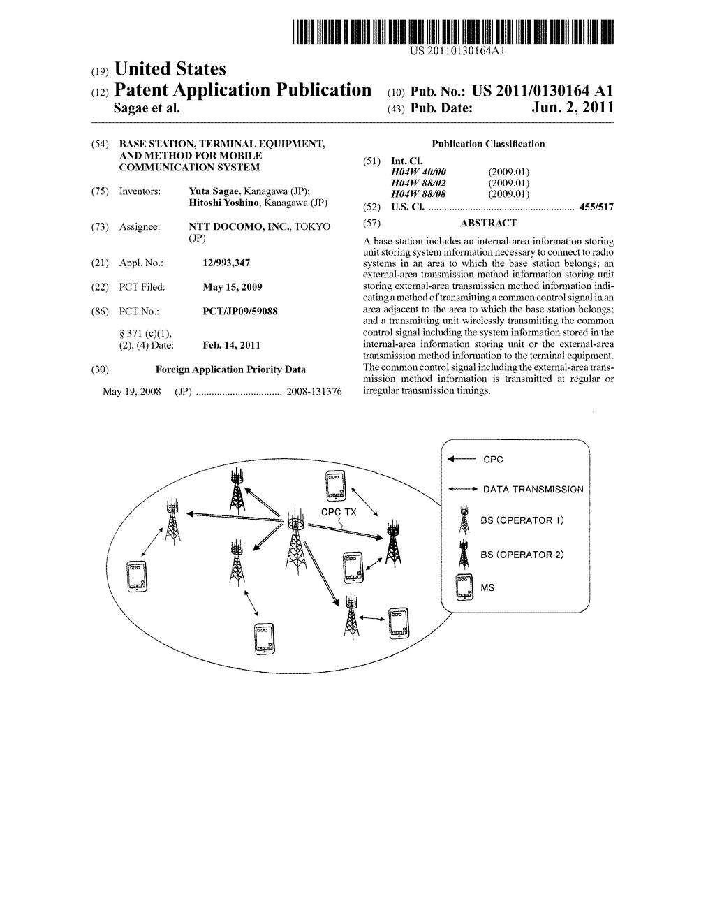 BASE STATION, TERMINAL EQUIPMENT, AND METHOD FOR MOBILE COMMUNICATION     SYSTEM - diagram, schematic, and image 01