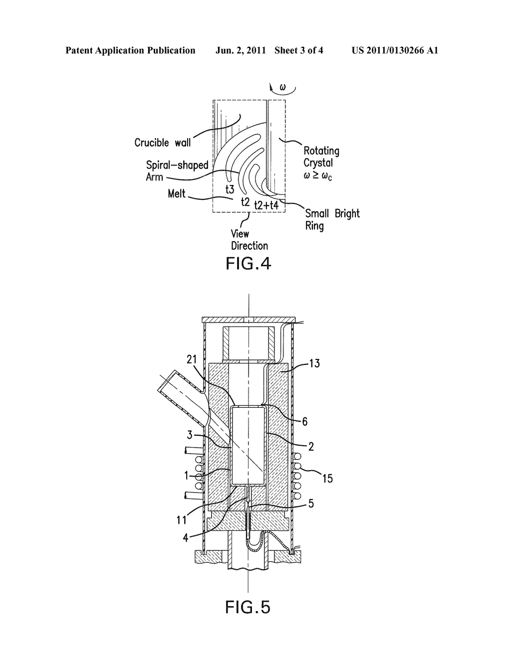 METHOD AND APPARATUS FOR MAKING A HIGHLY UNIFORM LOW-STRESS SINGLE CRYSTAL     BY DRAWING FROM A MELT AND USES OF SAID CRYSTAL - diagram, schematic, and image 04