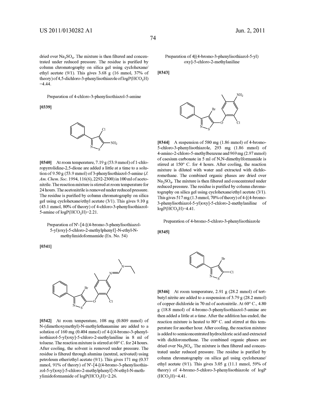 Isothiazolyloxyphenylamidines and their use as fungicides - diagram, schematic, and image 75