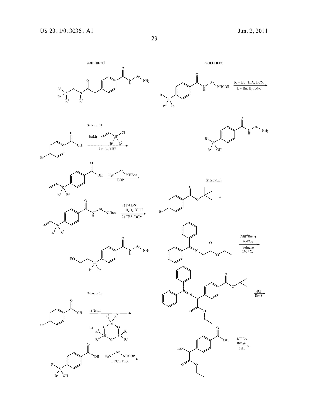 SILICON DERIVATIVES AS HISTONE DEACETYLASE INHIBITORS - diagram, schematic, and image 24