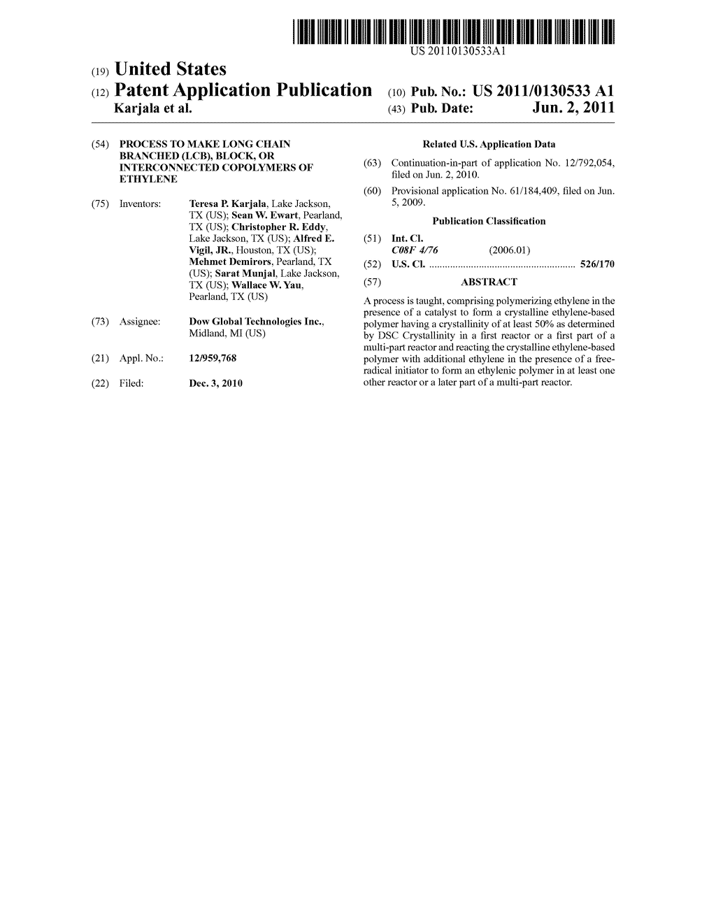 PROCESS TO MAKE LONG CHAIN BRANCHED (LCB), BLOCK, OR INTERCONNECTED     COPOLYMERS OF ETHYLENE - diagram, schematic, and image 01