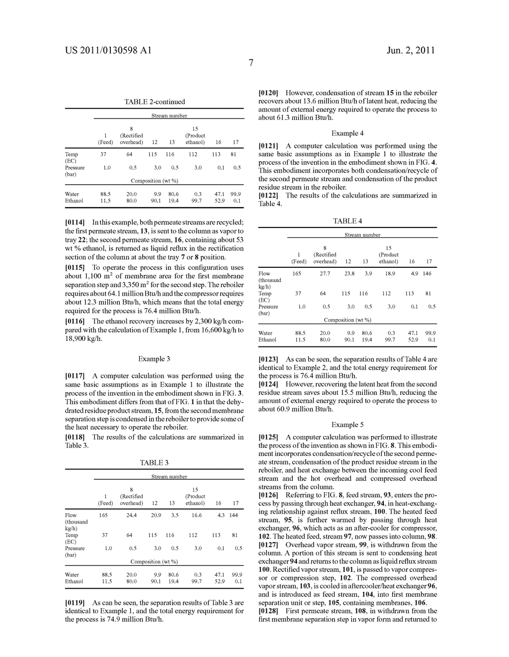 MEMBRANE AUGMENTED DISTILLATION TO SEPARATE SOLVENTS FROM WATER - diagram, schematic, and image 20