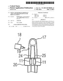 DEVICE AND METHOD TO THERMALLY AFFECT DELIMITED REGIONS OF THE BODY OF A     PATIENT diagram and image