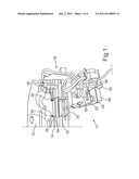 Method and Device for Carrying out a Work Operation on a Moving Workpiece diagram and image