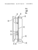 Method and Device for Carrying out a Work Operation on a Moving Workpiece diagram and image