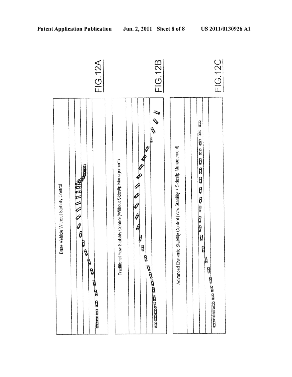 INTEGRATED CONTROL SYSTEM FOR STABILITY CONTROL OF YAW, ROLL AND LATERAL     MOTION OF A DRIVING VEHICLE USING AN INTEGRATED SENSING SYSTEM WITH PITCH     INFORMATION - diagram, schematic, and image 09