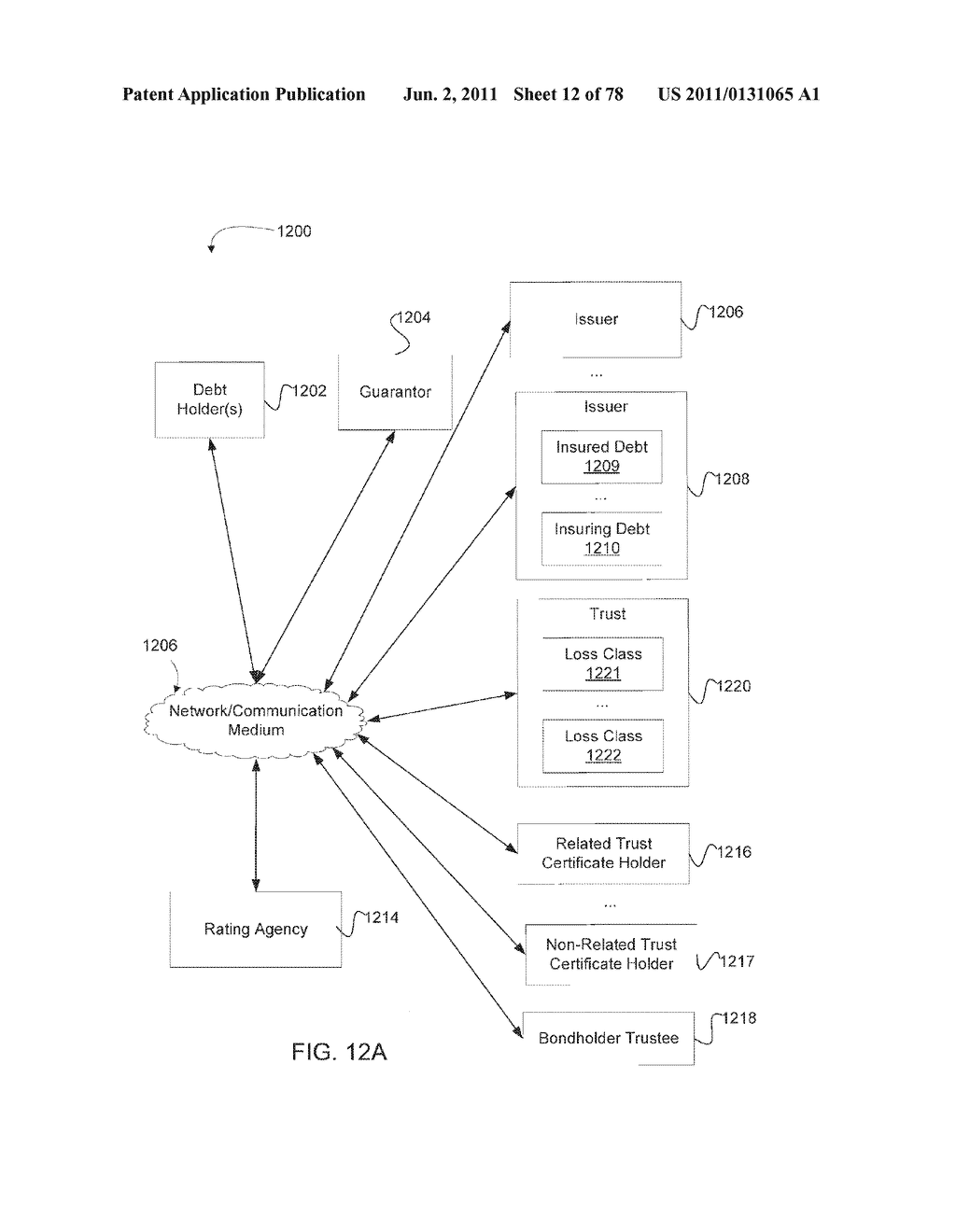 METHOD, SOFTWARE PROGRAM, AND SYSTEM FOR STRUCTURING RISK IN A FINANCIAL     TRANSACTION - diagram, schematic, and image 13