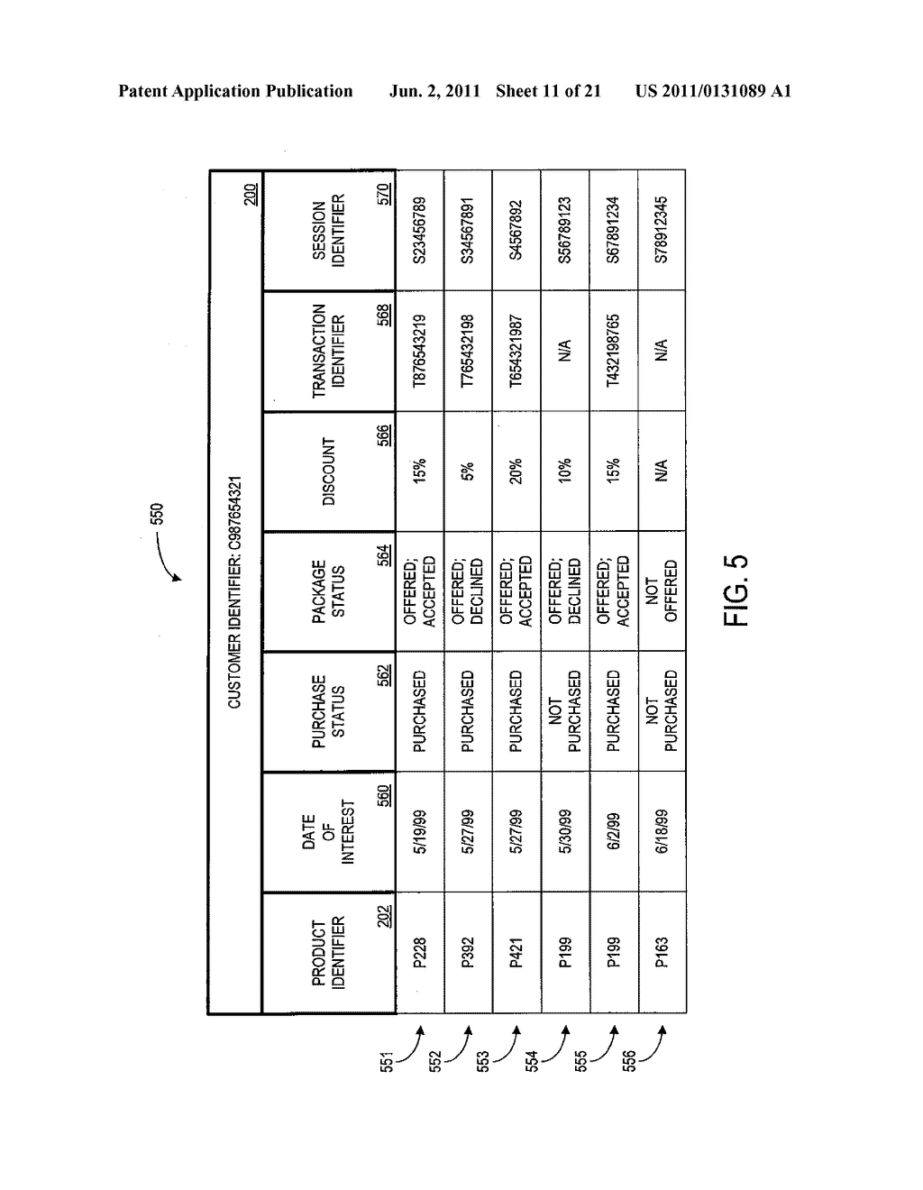 DETERMINATION AND PRESENTATION OF PACKAGE PRICING OFFERS IN RESPONSE TO     CUSTOMER INTEREST IN A PRODUCT - diagram, schematic, and image 12